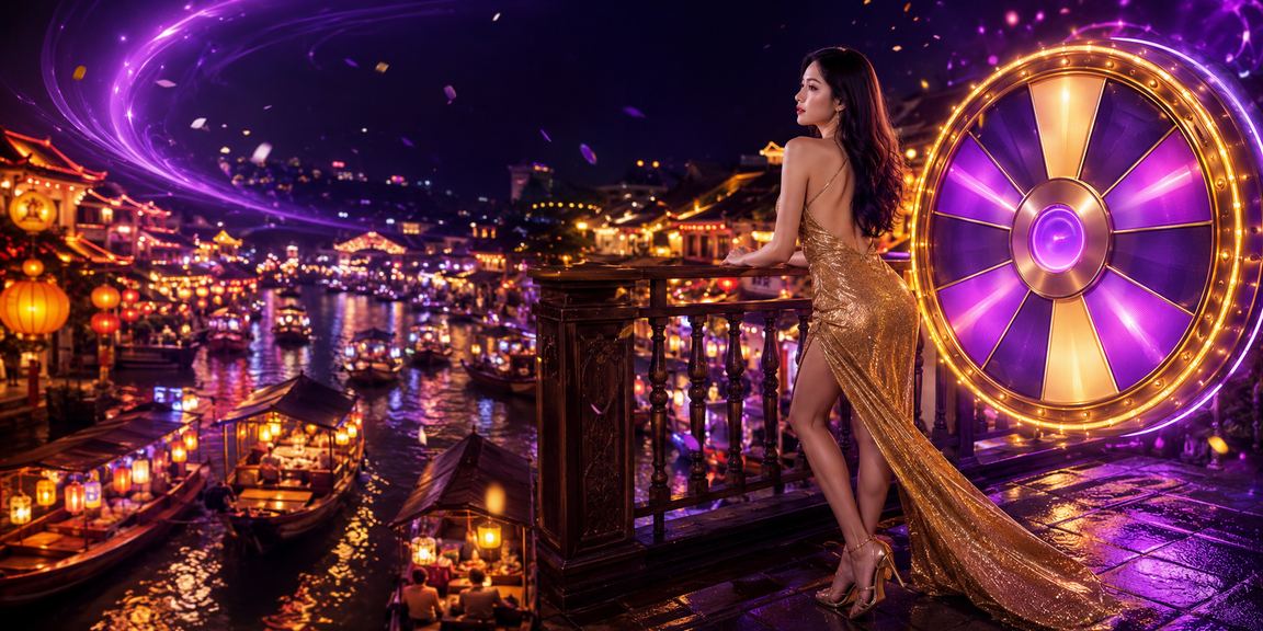 Khu chợ đêm với trò chơi Roulette tại Huế
